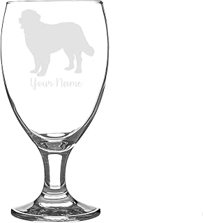 Personalised Bernese Mountain Dog Craft Beer Snifter Glass Animal Dog Gift for Him for Her