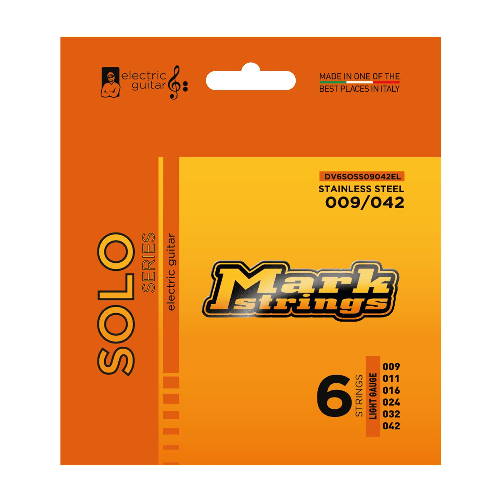 Mark String Solo Stainless Steel 009-042 Elektro Gitar Teli