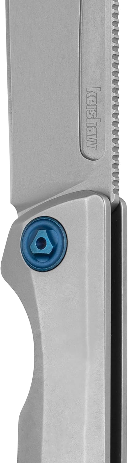 Kershaw Highball XL Clip Point Pocket Knife, 3.3-in. Blade, Manual KVT Ball Bearings Opening, Frame Lock (7020)