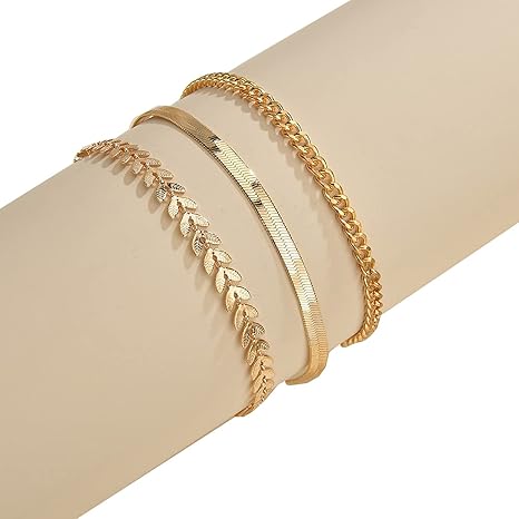 Amazon Co Jp アンクレット レディース アンクレット メンズ アンクレット ジュエリー チェーン 人気 足首飾り 銅 22cm 5cmエクステンションチェーン 調整可能 ジュエリー