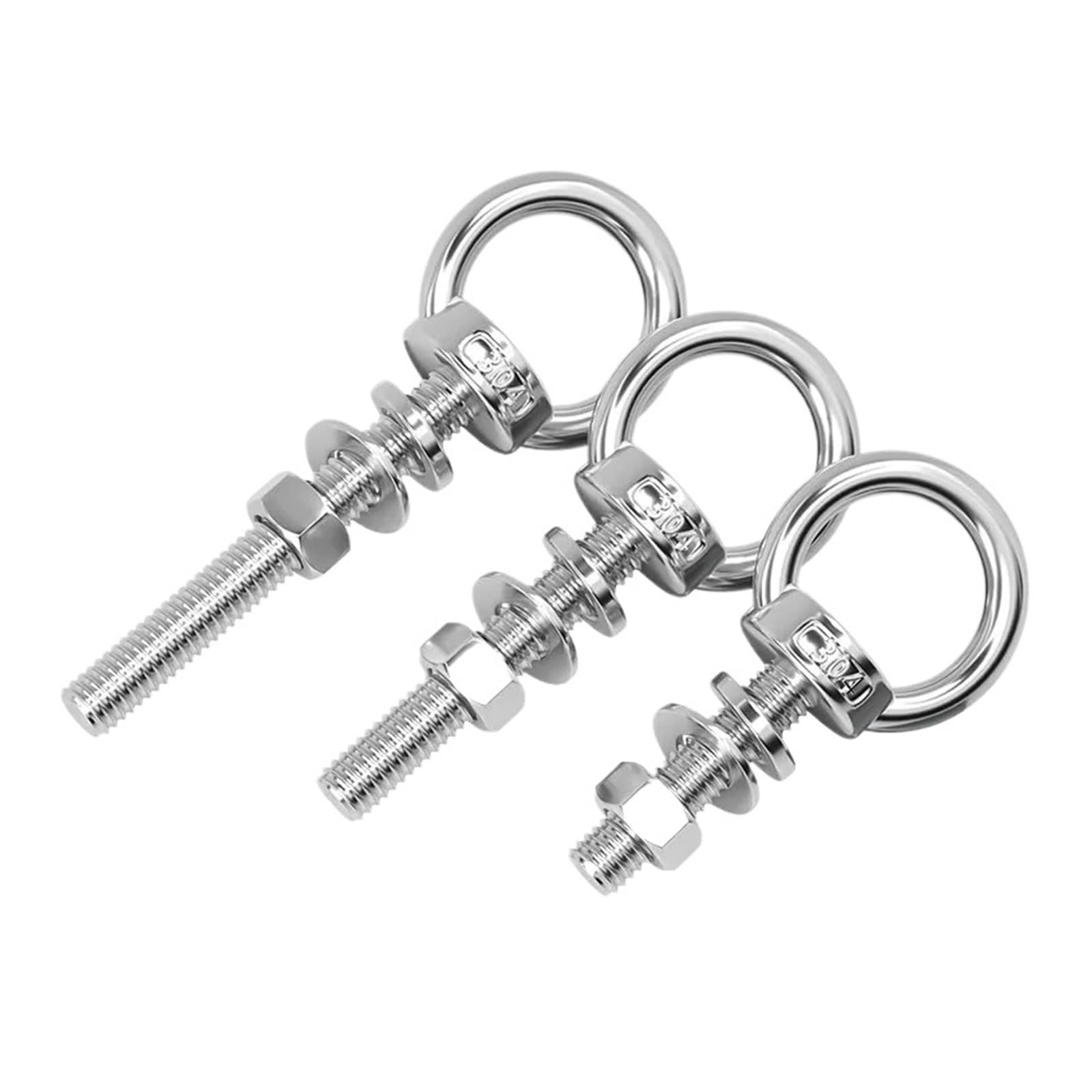 Boulon à œil de levage long pivotant