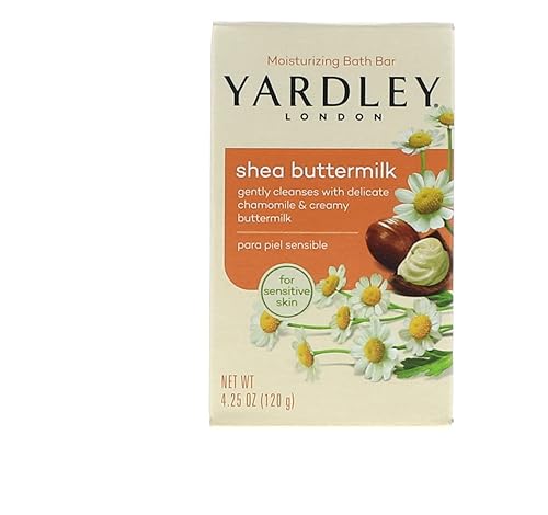 Yardley - Barra de baño de suero de karité (2 unidades)