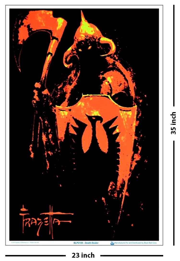 Amazon.com: Scorpio Posters Death Dealer by Frank Frazetta