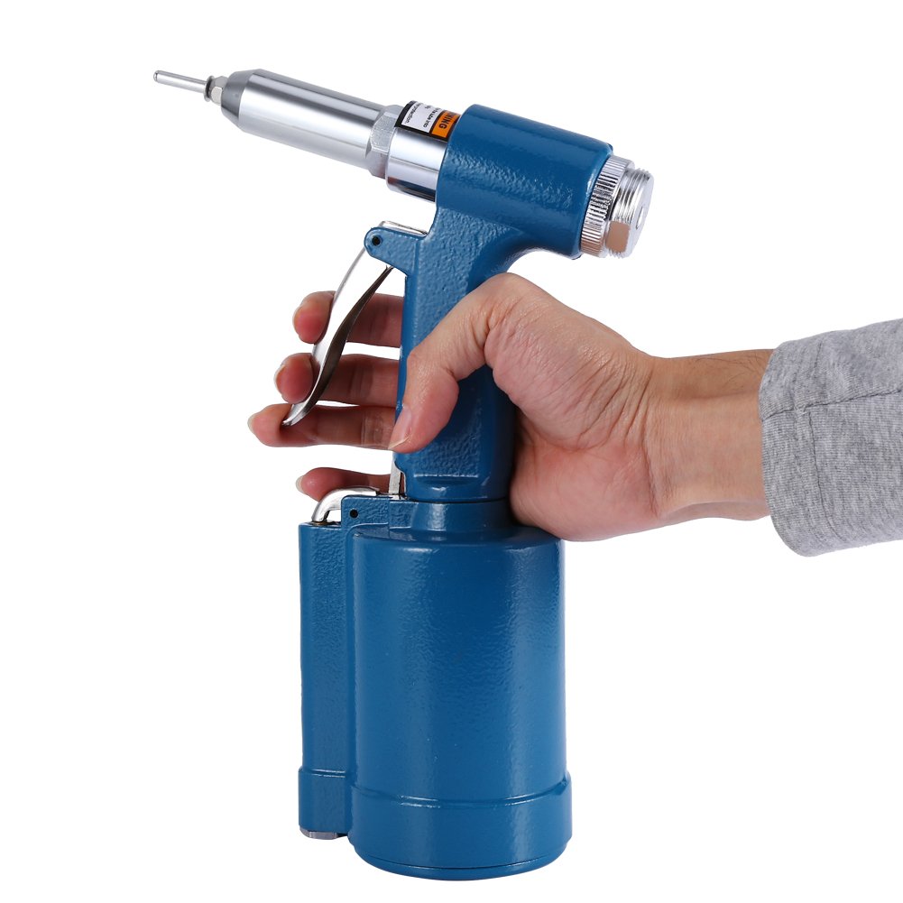 Rivet Gun, 2.44.8mm Industrial Air Hydraulic Pop Rivet Gun Pneumatic