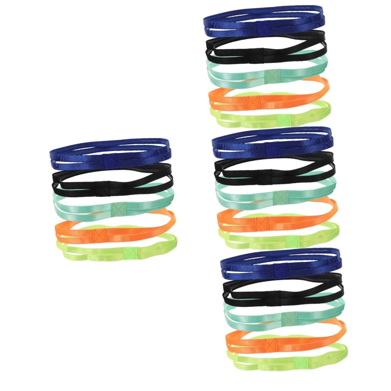 ifundom Teiliges Sport Stirnband Für Yoga Und Fitness Elastische Atmungsaktive Haarschmuck Für Männer Und Frauen Leuchtenden Farben Neon