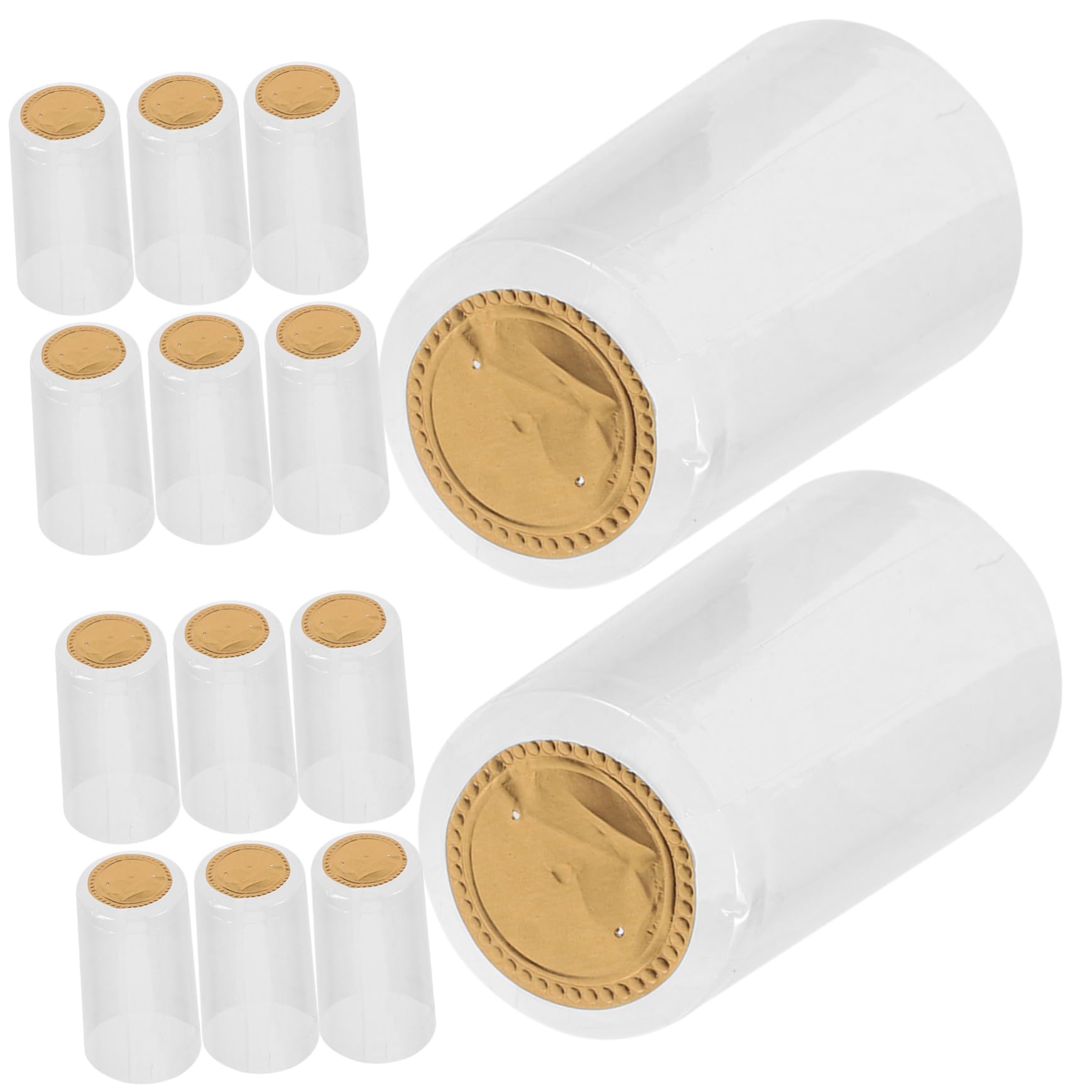 CIYODO Heat Shrink Capsules for Wine Bottles Wine Sealer Cruise Bottle Caps Wraps