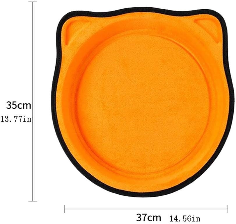 Pet Hammock Cat Hammock Glass Suction Cup Window Seat Saves Space Easy to Assemble Safe and Durable Cat Litter Pet Hammock (4 Colors) Pet Beds (Color : B) (A)