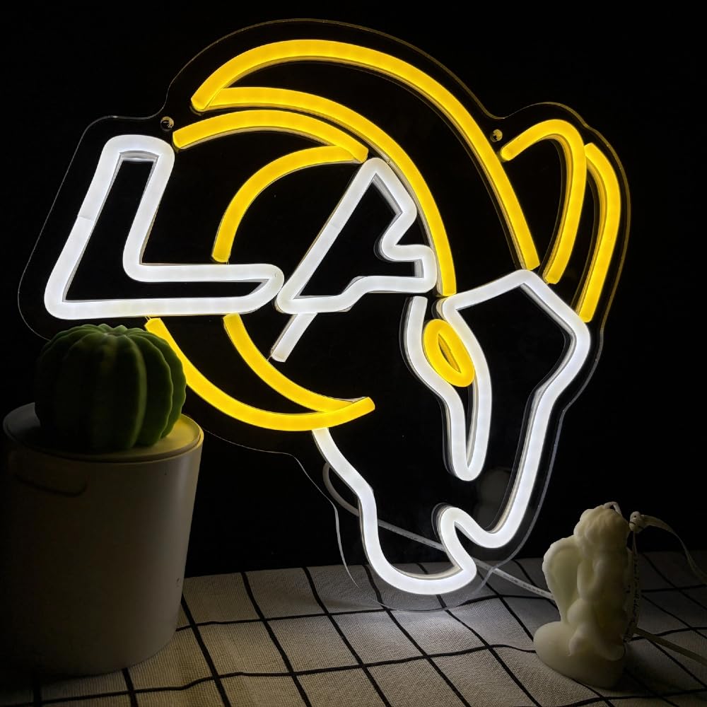 View 1 of [SOLD FOR PARTS] TCIEPRA Football Neon Sign