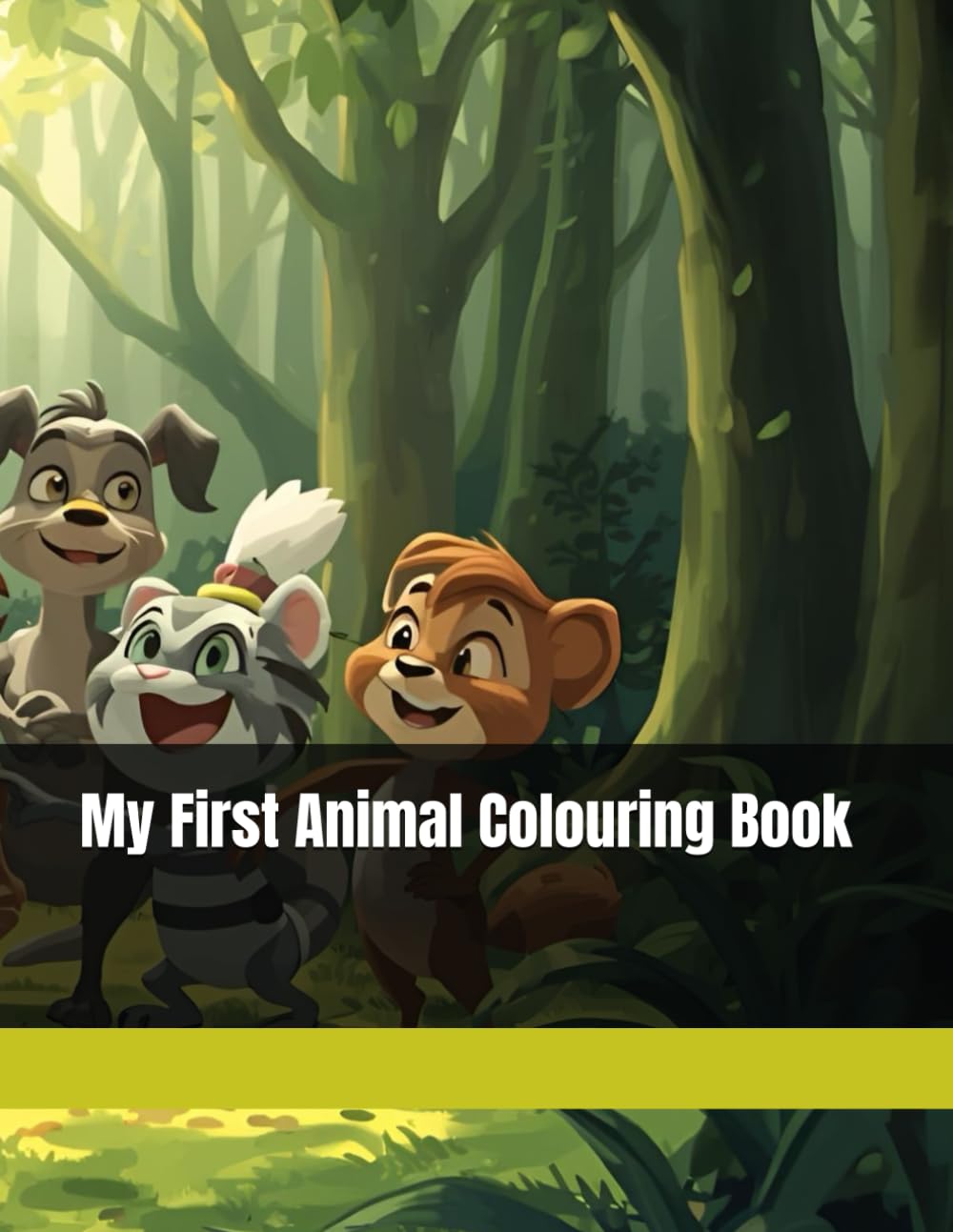 My First Animal Colouring Book
