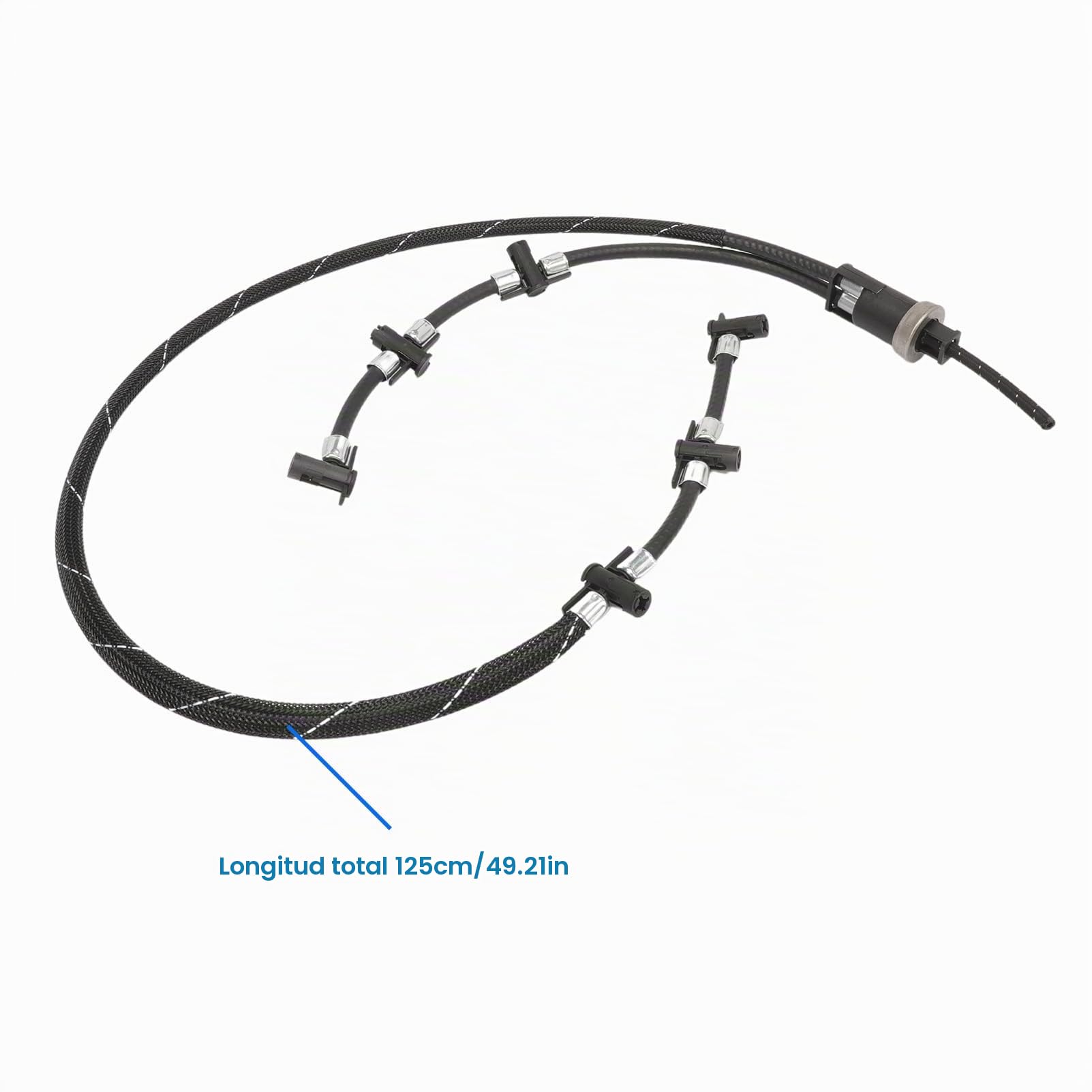 Tubos de retorno de inyector de combustible para A4 (2004-2012), A4 Avant (2004-2008), Cabrio (2006-2009), Avant (2006-2008), A5 (2007-2012), A6 (2004-2011) ‎059130218H