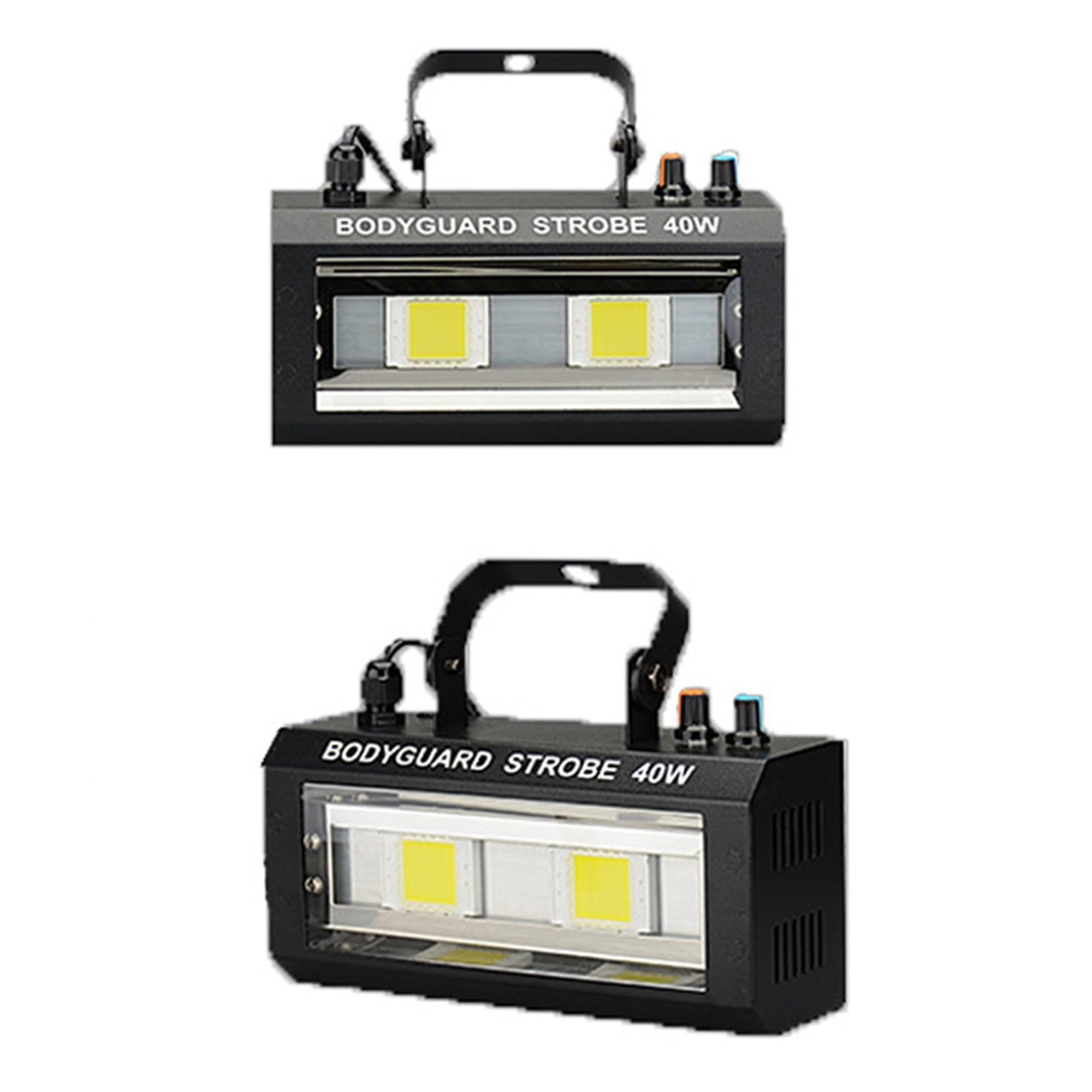 Strobo Discoteca, 40W RGB Bianco DJ Luci stroboscopiche da discoteca Luce da palcoscenico Altoparlante Telecomando Flash KTV Party Holiday Wedding Stage Effetto di illuminazione per Feste da Ballo DJ