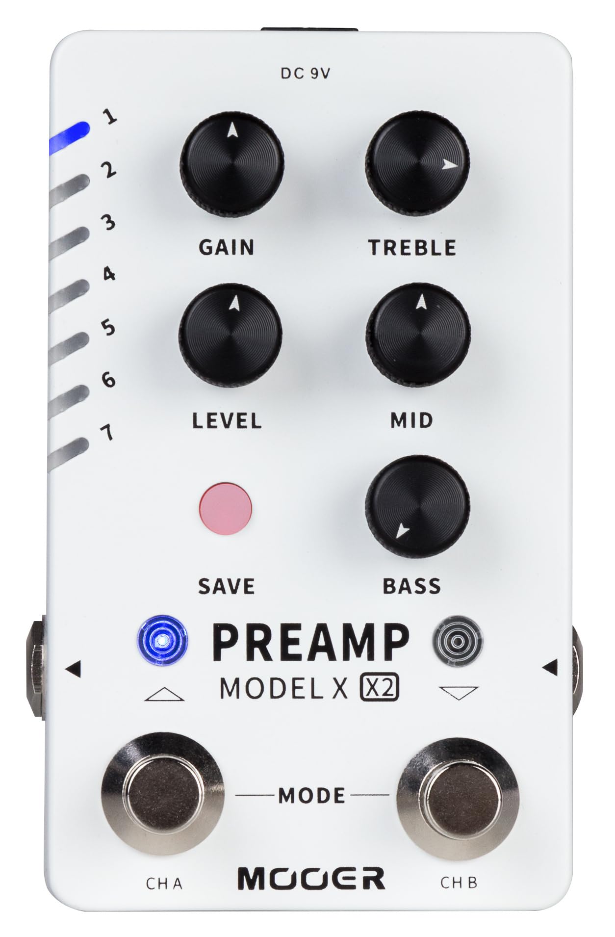 Mooer PREAMPMODELX2 - Preamp Pedal