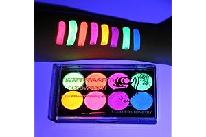 Garyob Glow in the Dark UV Face Body Paint Kit