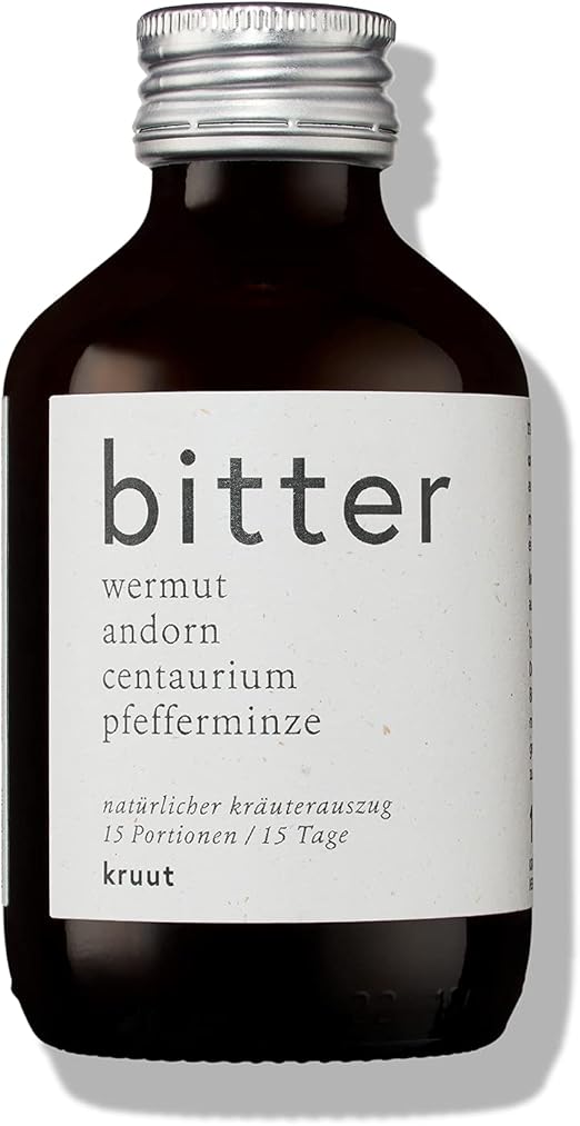 Kruut Bitter Kräuterauszug bio 150ml Elixier mit Bitterstoffen aus