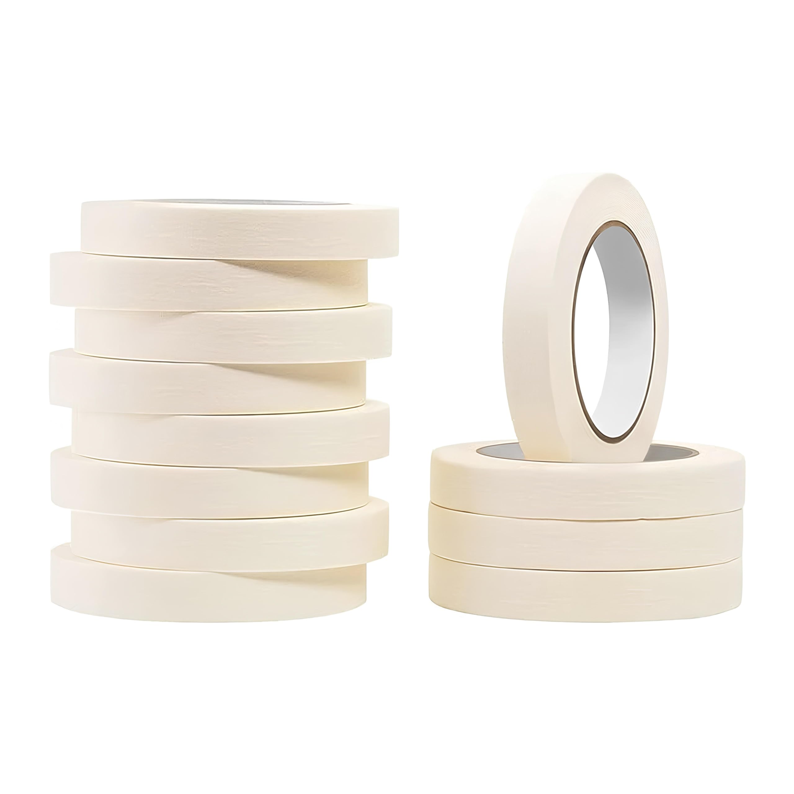 ELEGANT CASA Masking Tape for Painting, Crafting, and Labelling.residue-free Fixing on Multiple Surfaces. Easy Tear, for Diy Enthusiasts 25 Meters in Length 1/2 Inch 12.7 Mm Pack of 4 (B0BZV6T7JB) Amazon Price History, Amazon Price Tracker