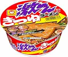 Amazon.co.jp: マルちゃん 激めん きつねラーメン 81g×12個