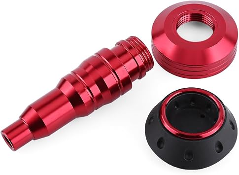 Motorcycle Frame Slider,Aluminum Alloy Frame Slider Falling Protector Anti Crash (Red)