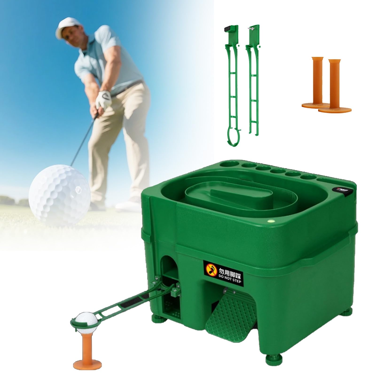 Podajnik Piłek I Maszyna Do Ustawiania Tee, Do Teeing Piłek Golfowych