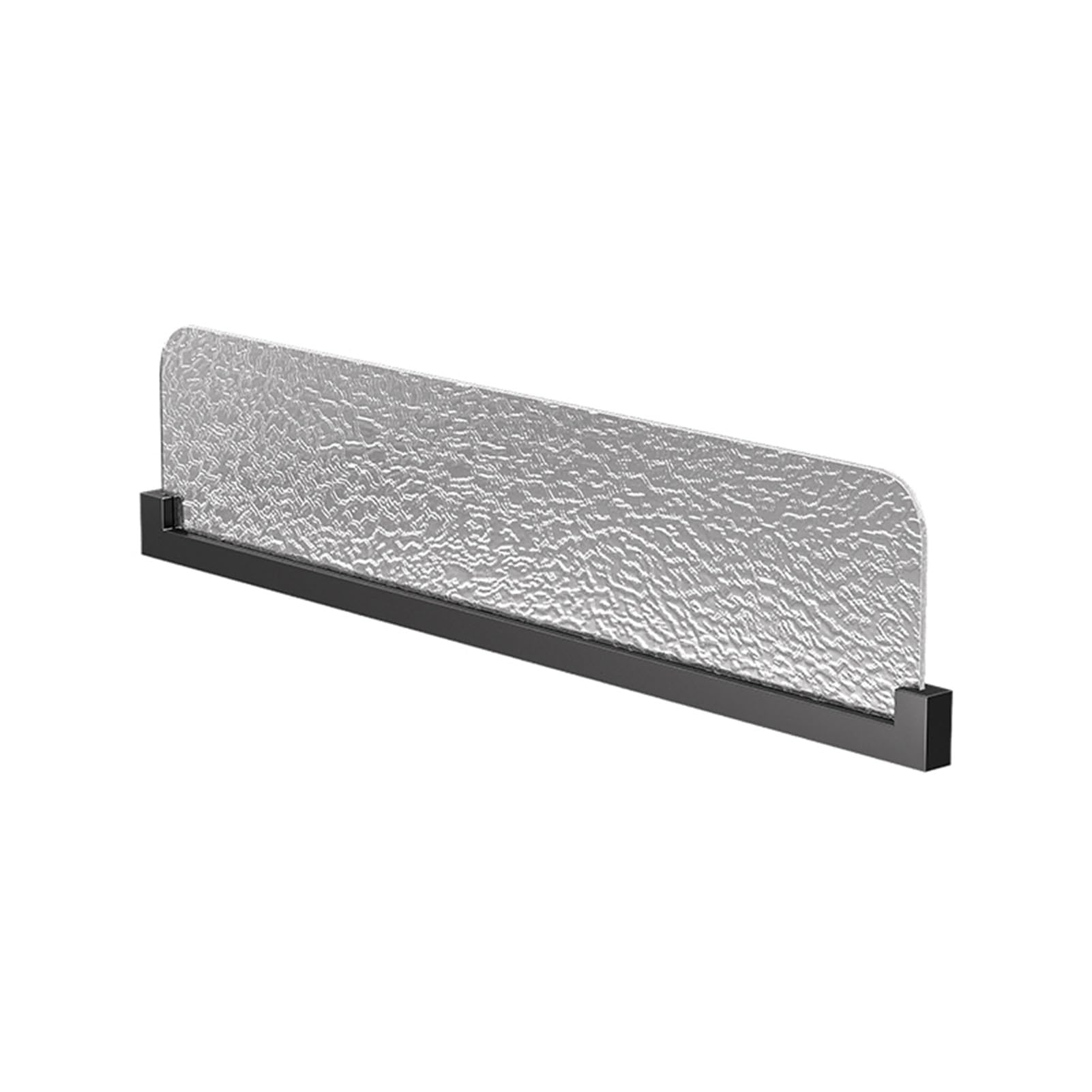 HYLWSXVP Black Iron Room Dividers for Dining & Office Countertop Privacy Partition Screen Low Half Wall Fence Panels 30x130cm (11.8x51.1in) Perfect for Restaurants Hotels & Cafes