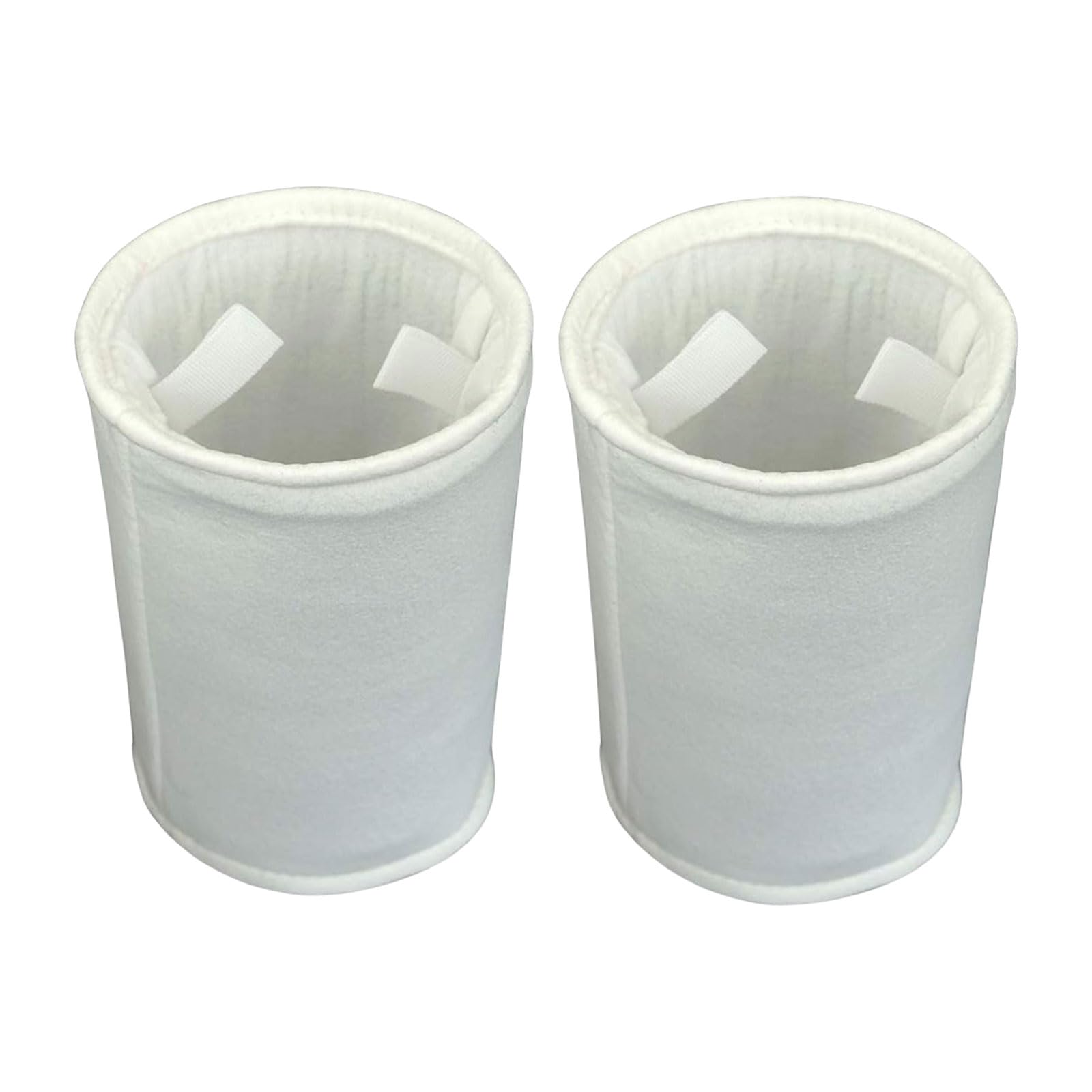 Jazuaiao 2PCS Efficient Pool Filter Bag Pool Cleaner Filter Bag Debris Nonwoven Fabric Texture for Cleaner Spas