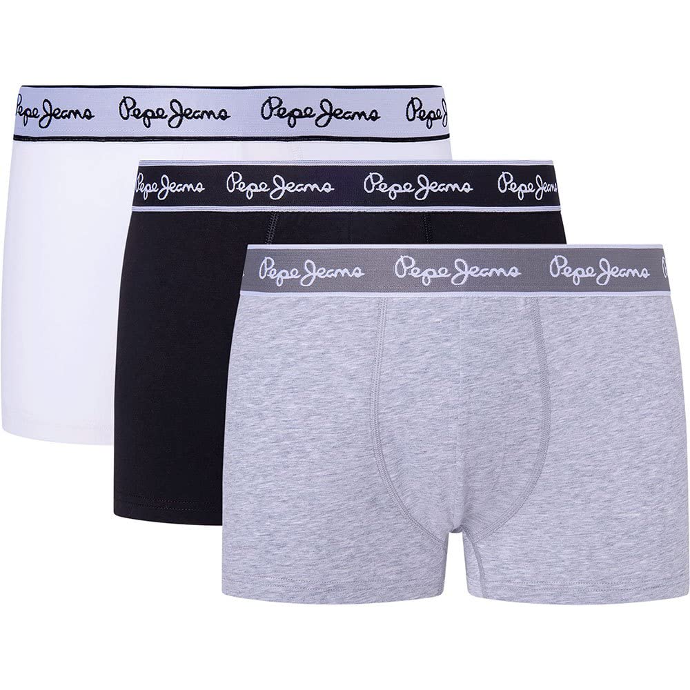 Pepe Jeans Men's Gris Boxers (X3)