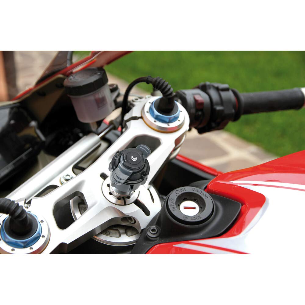 Lampa 90558 Opti Tube, Attacco per canotto di sterzo Moto - Ø 13,5-14,7 mm Compatibile con custodie Opti Line