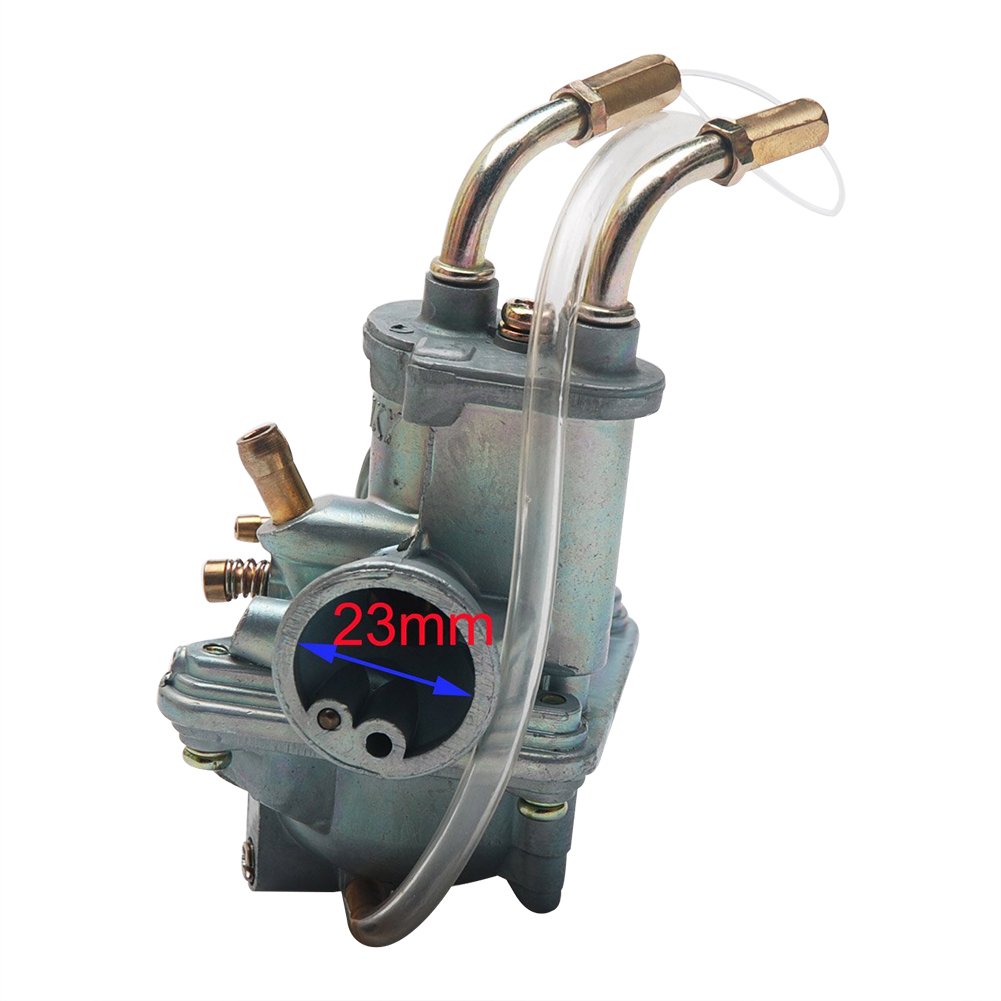 Carburateur Complet Pour Yamaha PW50 (1981-2009) - Neuf - Compatible Universel - Couleur Gris