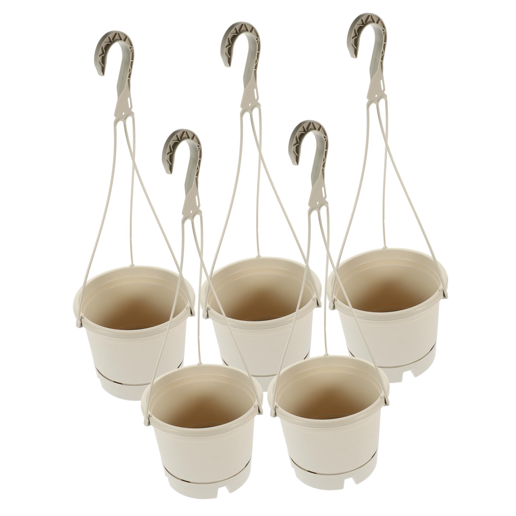 Pots de fleurs suspendus durables VICASKY : paniers de fleurs élégants pour l'extérieur