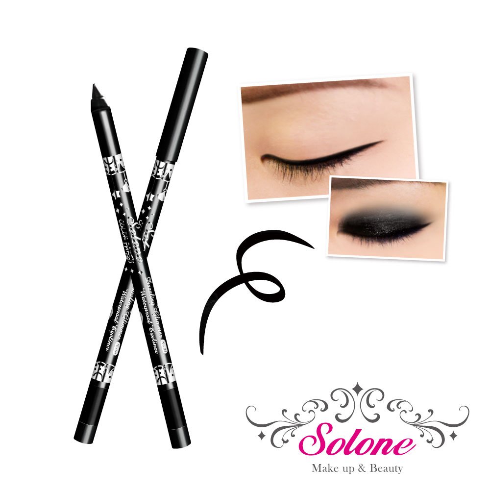 Solone dazzling waterproof eyeliner (1279-3 Black)