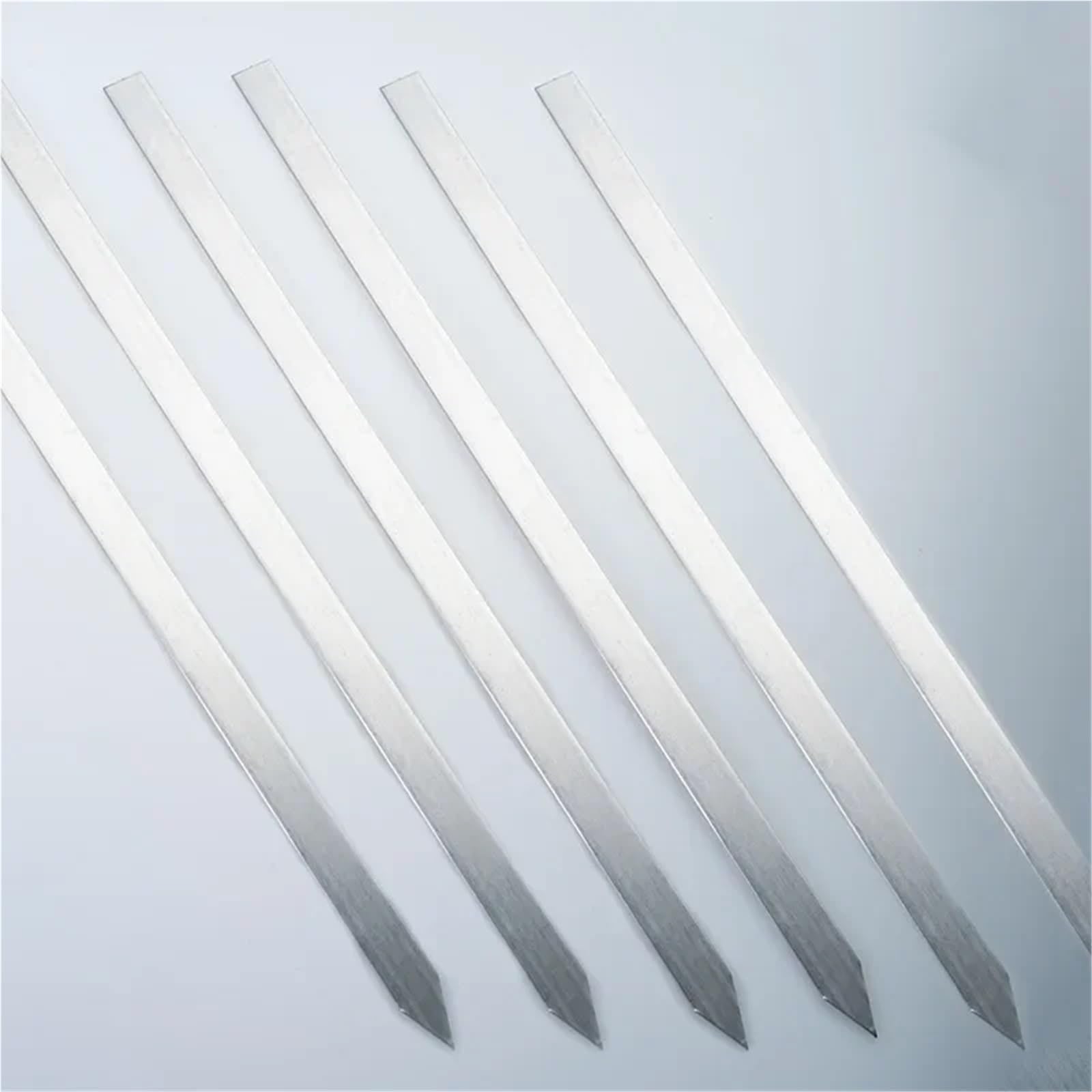 Spiedini per grigliate Spiedini di kebab, spiedini piatti for grigliate al barbecue, for shish e turche(5pcs-40x2cm)