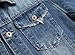 LZLER Men's Denim Jackets Distressed Destroyed Classic Vintage Slim Fit Ripped 2025 Fashion Trendy Trucker Jean Jackets
