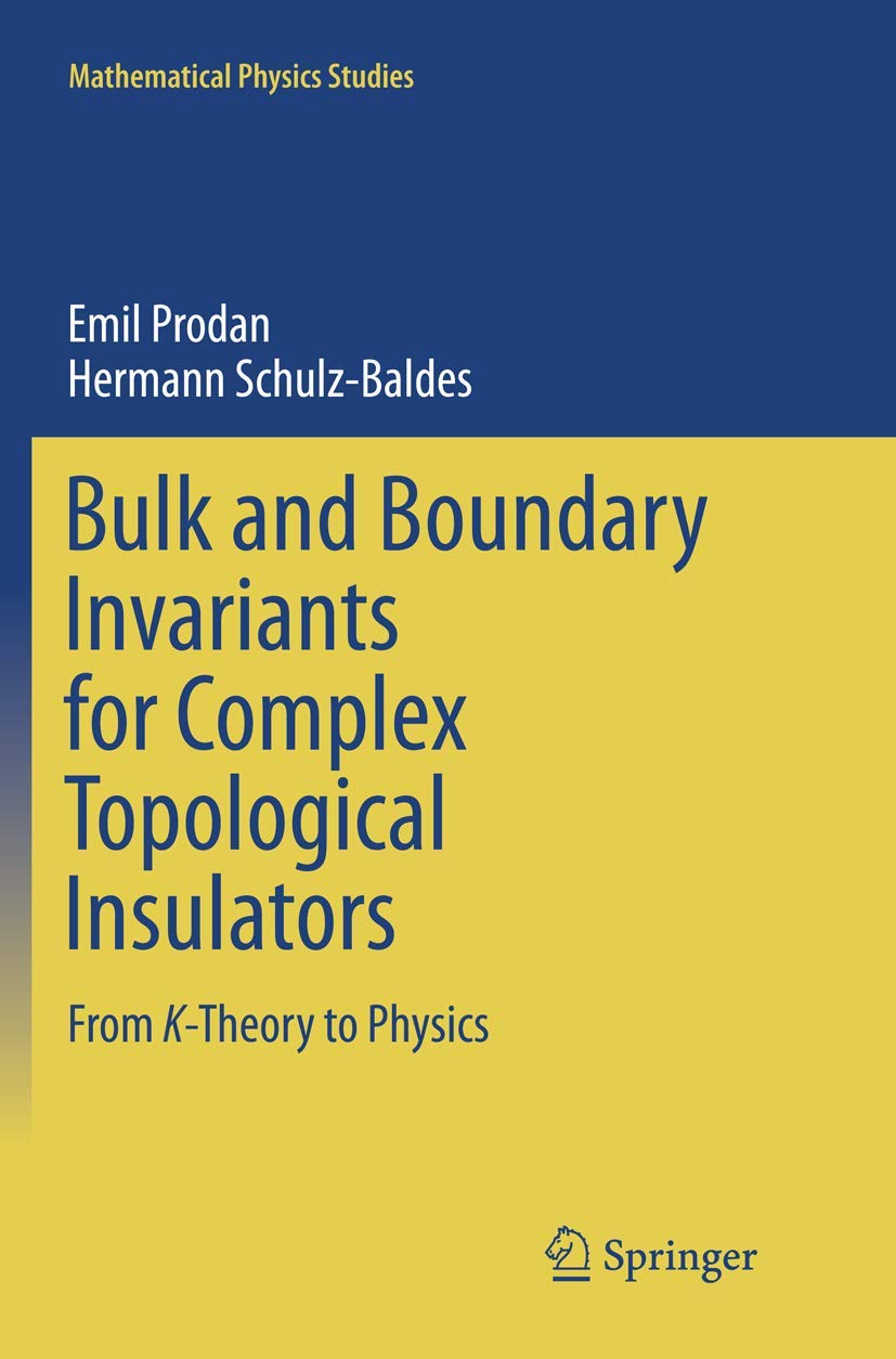 Bulk and Boundary Invariants for Complex Topological Insulators: From K-Theory to Physics