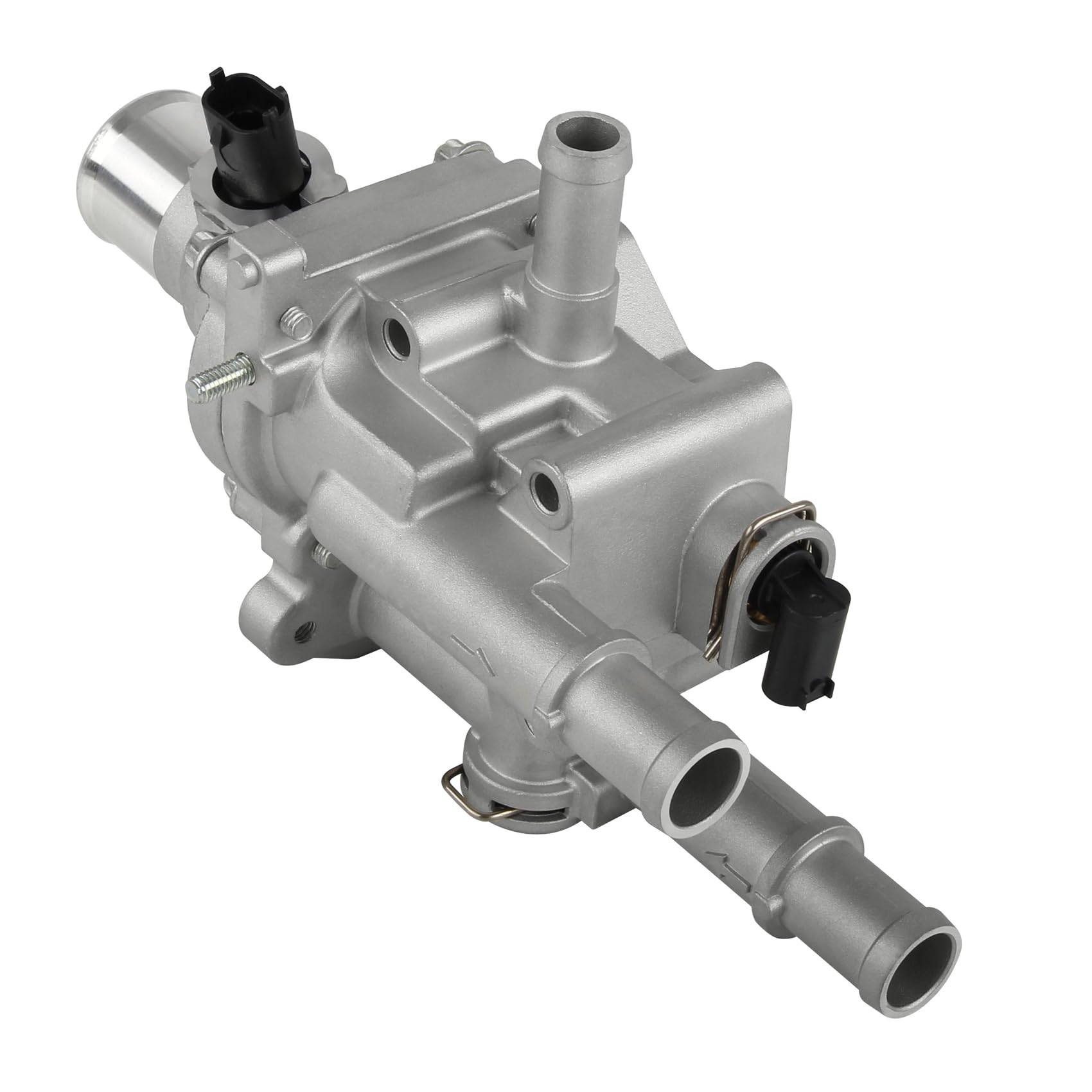 Amazon.com: Full Aluminum Coolant Thermostat and Housing Assembly