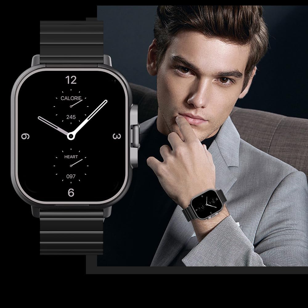 Smart Watch with Earbuds, 2 in 1 Sports Watch Biuld-in Wireless Earbuds, 2.02" HD Touch Screen Fitness Tracker Men Women Sports Watch, Bluetooth 5.3 TWS Earphones