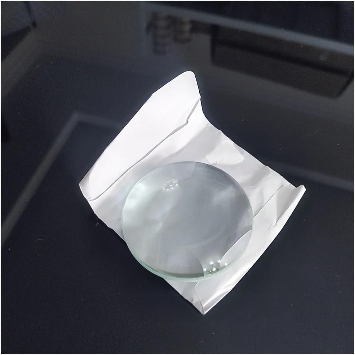 Prisms & Kaleidoscopes 1PCS 50mm Optical Length 50mm Double Convex Condensing Lens Optics Biconvex Lens Science Classroom Optics Kits