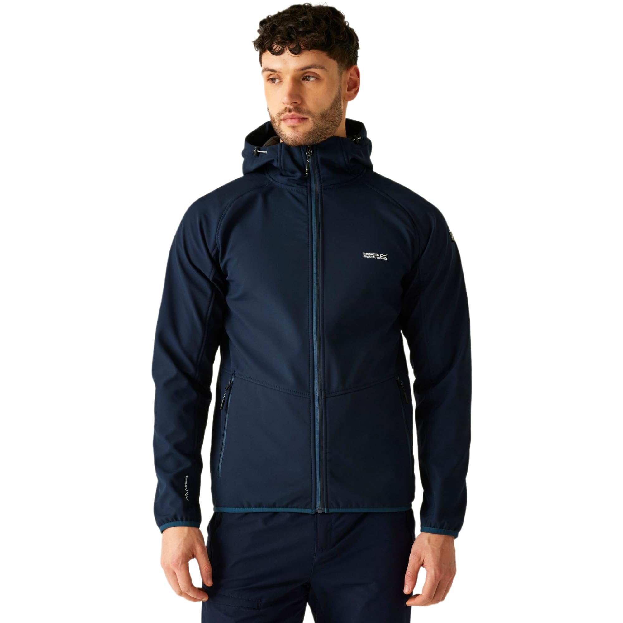 Regatta Mens Arec III Softshell Jacket Water Repellent Midlayer Coat