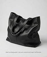 Vista 3 de Pieles de cuero de vaca de grano natural (negro, 10 pies cuadrados)