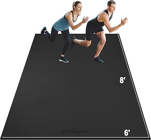 Miniatura 6 de Large Exercise Mat 7x5x7mm  6x4x7mm innhom Workout Mat Gym Flooring for Home Gym Mats Exercise Mats for Home Workout Thick Floor Mat for Fitness