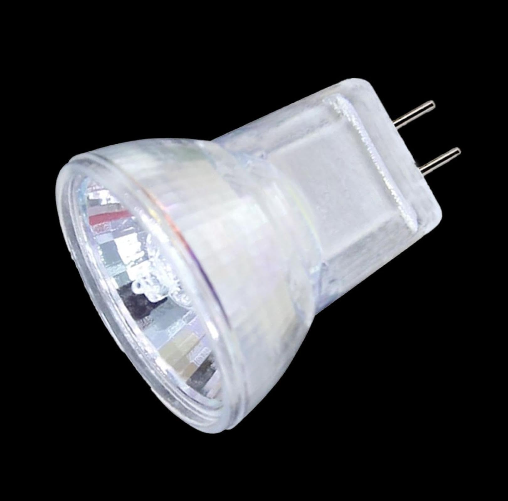 6PC 12V 5W MR8 Halogen Glühbirne MR8 10W 12V Halogen Wide Flood Lampe Glühbirne Niederspannungslampe Dimmbar 12V-20W