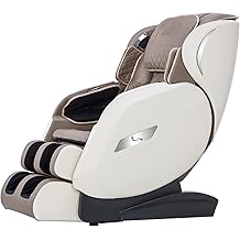 MassaMAX Massage Chair, Full Body Zero Gravity Shiatsu Massage Recliner with Foot Roller, Airbags, Heating Therapy, Bluetooth Speaker, Quick Access Buttons