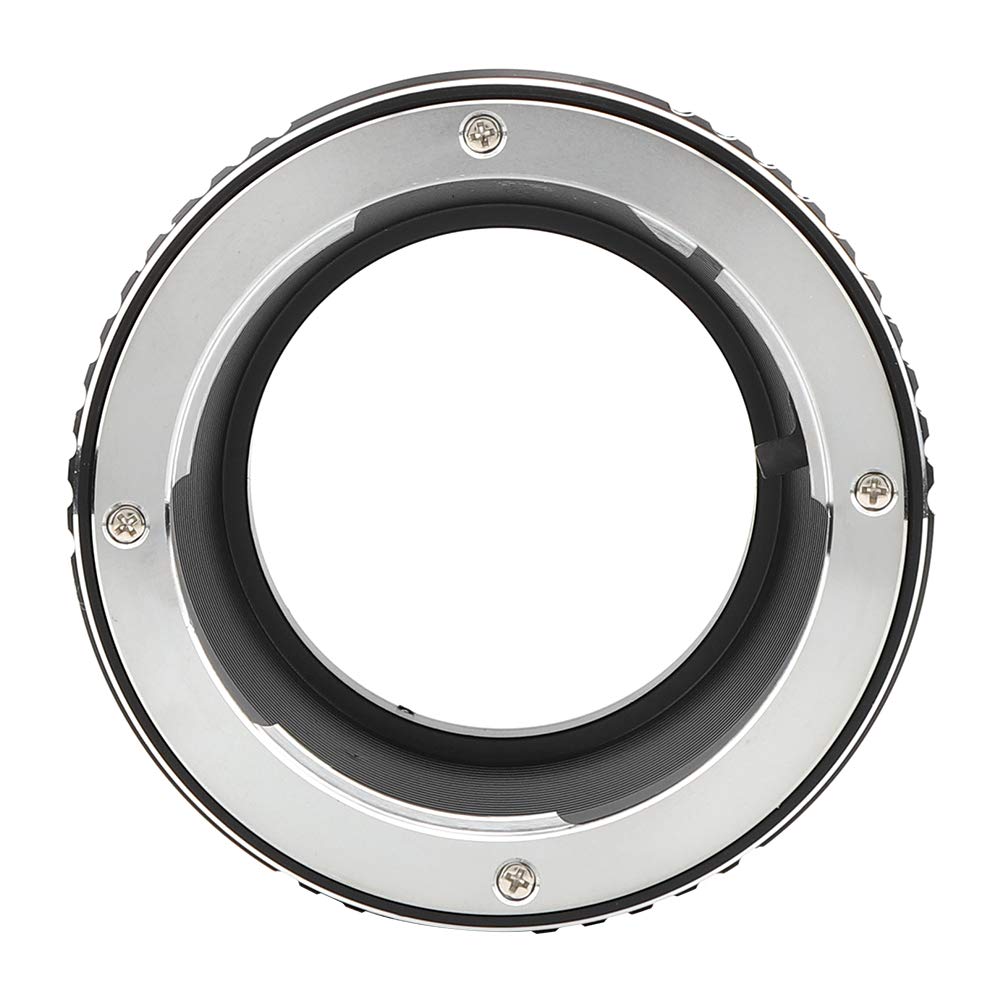 Fikaz OM FX - Anello adattatore per obiettivo Olympus OM, in lega di alluminio, compatibile con fotocamere Fuji FX Mirrorl, anello adattatore per obiettivo compatibile, design leggero