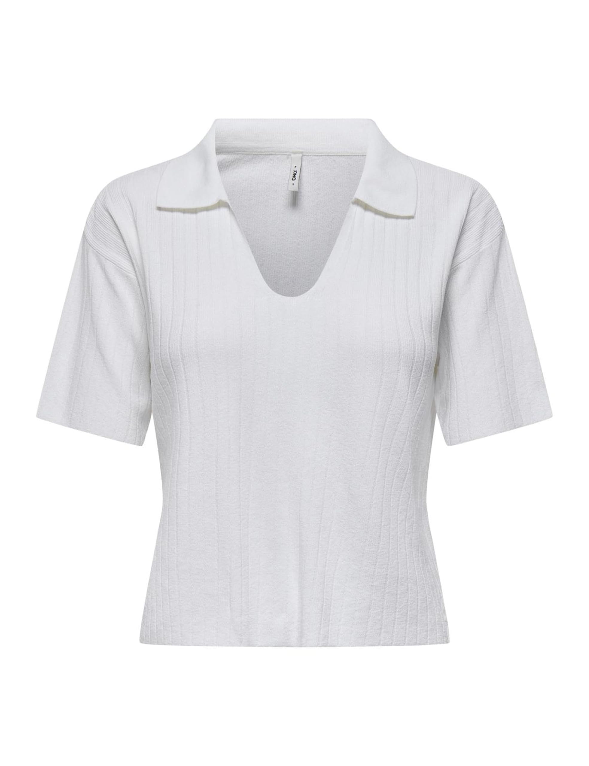 ONLY Onlthelma SS Polo KNT, Cloud Dancer, XS