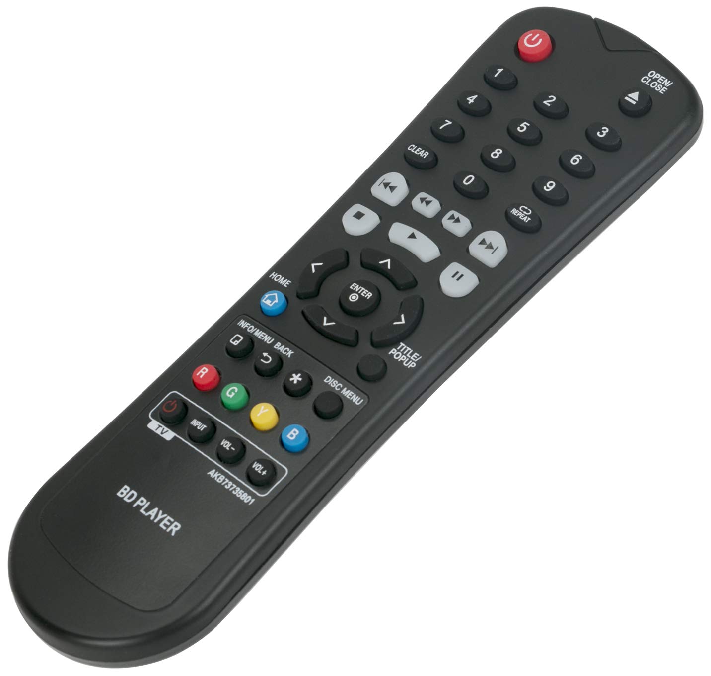Aurabeam Telecomando Sostitutivo Compatibile Con Lettore Blu-ray LG BP330N