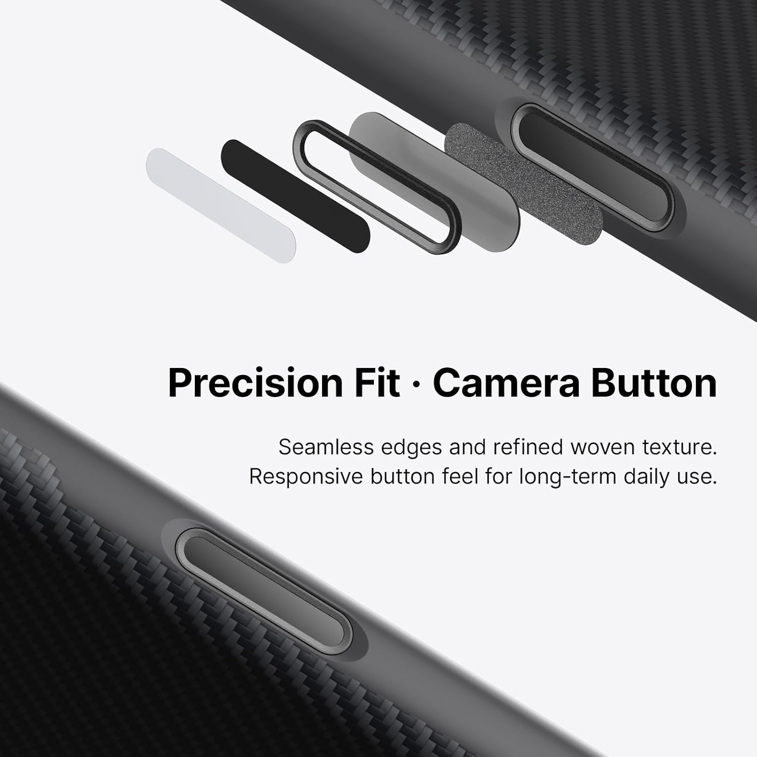 for iPhone 17 Pro Max Case (6.9”), Aramid Fiber MagSafe Case with Shock-Absorbing TPU Frame, Drop Protection, N58 Magnetic Array, Precision Fit, Camera Button Coverage, Business Style, Black