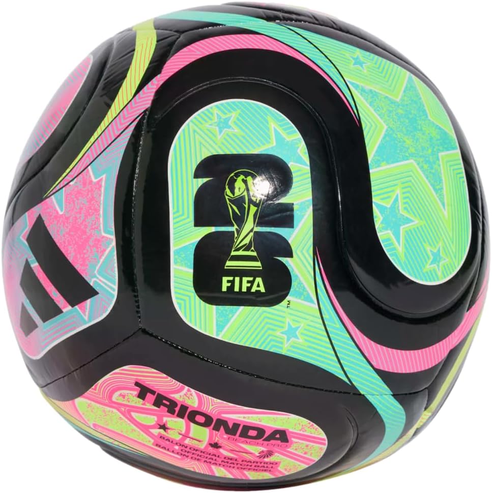 adidas World Cup 2026 Pro Beach Ball - FIFA Quality Pro Rating, Soft Touch, Durable Construction, Ideal for Beach Soccer