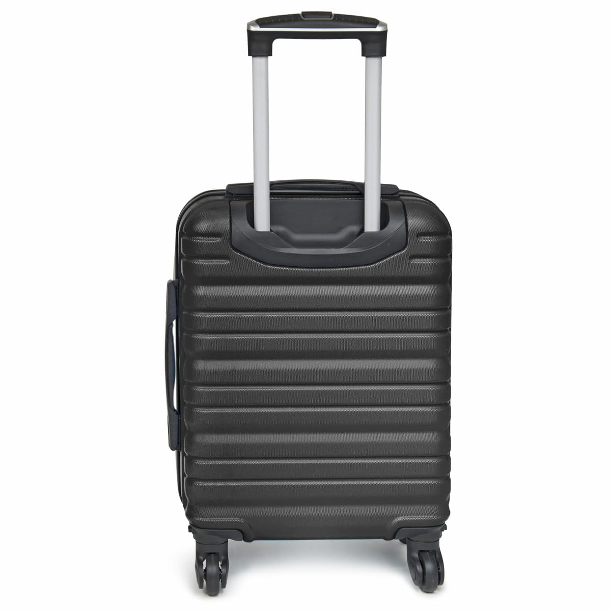 KINSTON Maleta de Cabina para EasyJet 4 Ruedas Desmontables Tamaño LowCost - Equipaje de Mano Ligero y Duradero, Ruedas Giratorias Extraíbles - Negro