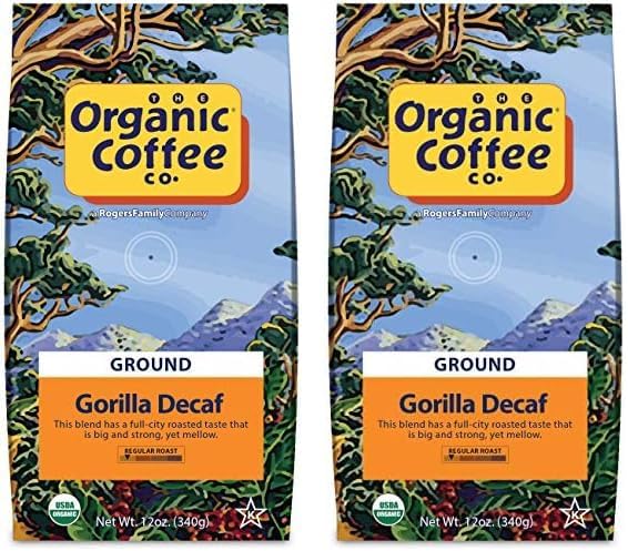 SWAN LIFE ESSENTIALS Organic Colombian Decaf Coffee - Swiss Water Processed, Ground (12 Oz)