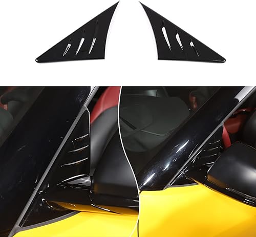 Miniatura 1 de Adhesivos para Toyota Supra GR A90 A91 MK5 2019-2022 ABS para espejo retrovisor lateral, canaliza el aire del automóvil, reduce el ruido del viento