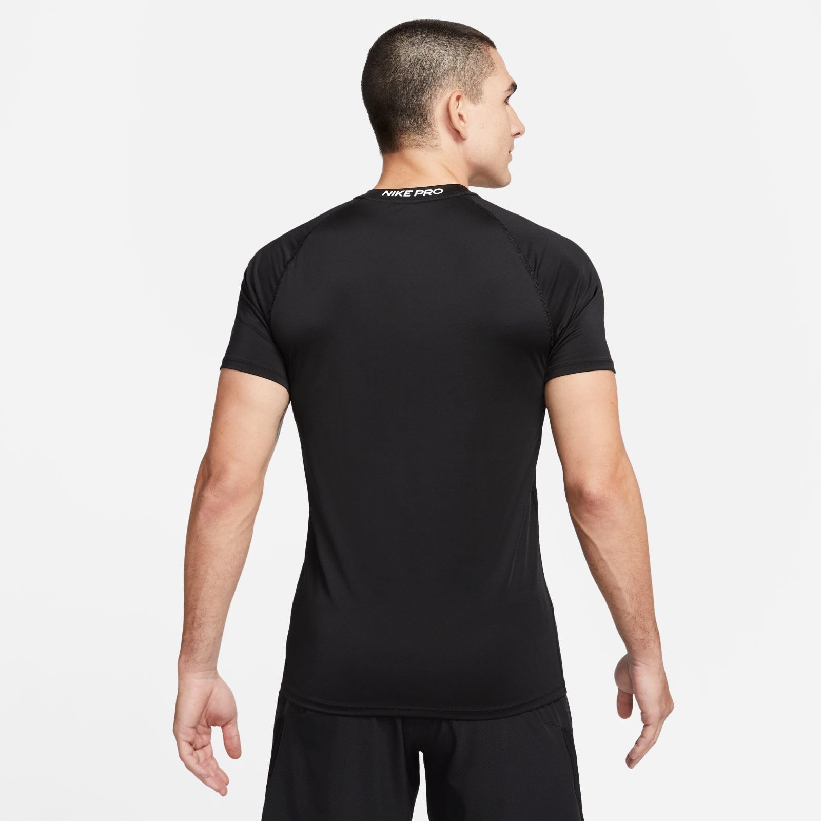 Nike M NP DF Slim Top SS Top Uomo (Pacco da 1)