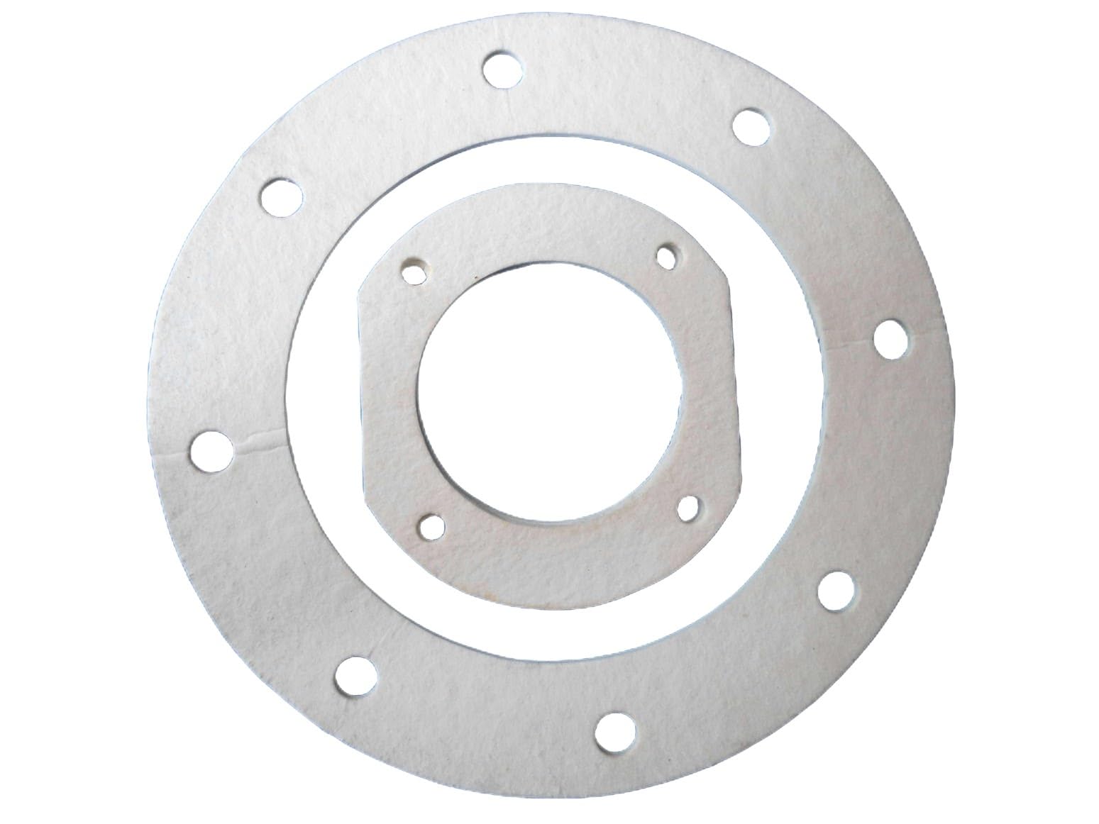 Hochtemperatur-Keramikfaser-Dichtungsplatten – individuell anpassbare Isoliermatten (5 Stück bis zu 220 x 180 mm) for Öfen und Rohrleitungen(195x177x5)